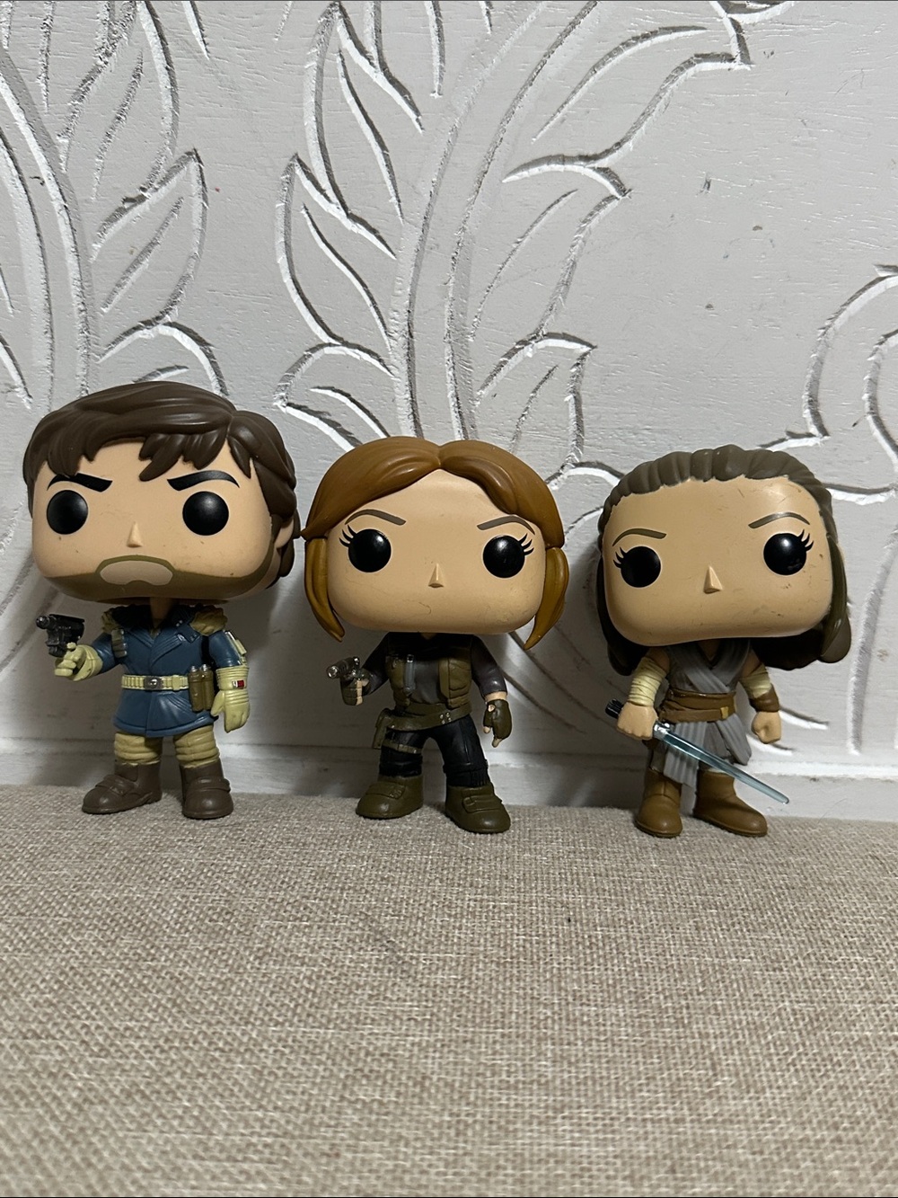 3 Star Wars Funko Pop! Bobble heads